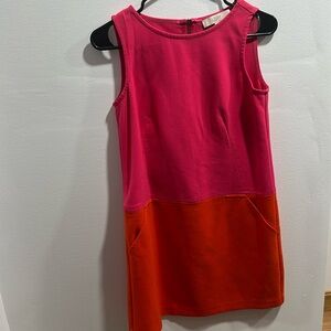 Loft two tone dress